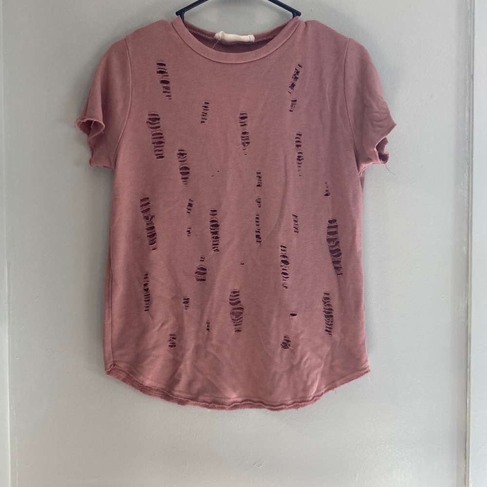 Distressed workout t